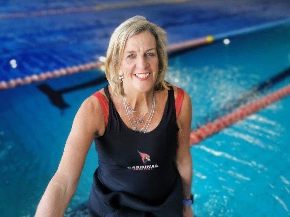 Jayne Shunn, Cardinal Aquatics learn to swim instructor
