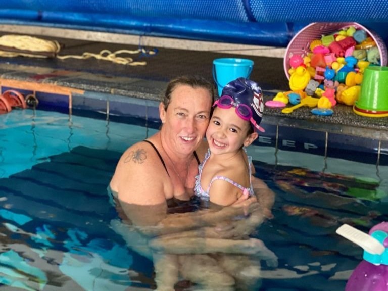 Laura Staack, Cardinal Aquatics learn to swim instructor